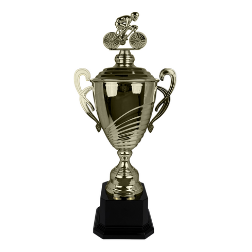 Trofeo de Copa de Metal con Figura Serie M2